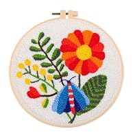 Amazon | Meecaa パンチニードル刺繍スターターキット、ウサギアニマル